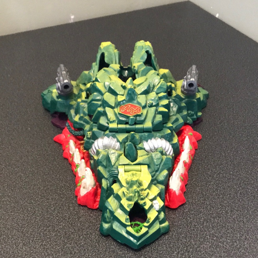 1993 Mighty Max Storms Dragon Island Doom Zone Playset Bluebird Incomplete